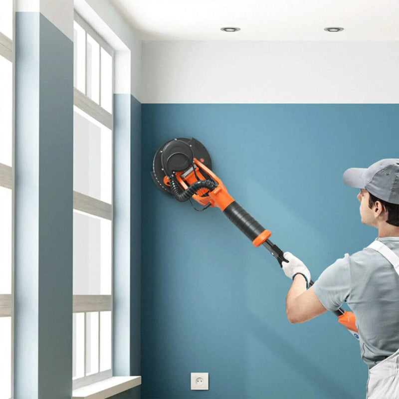 Professional Electric Drywall Ceiling Pole Sander W/ Vacuum, 750W (SAK97855) by SAKSBY WHOLESALE
