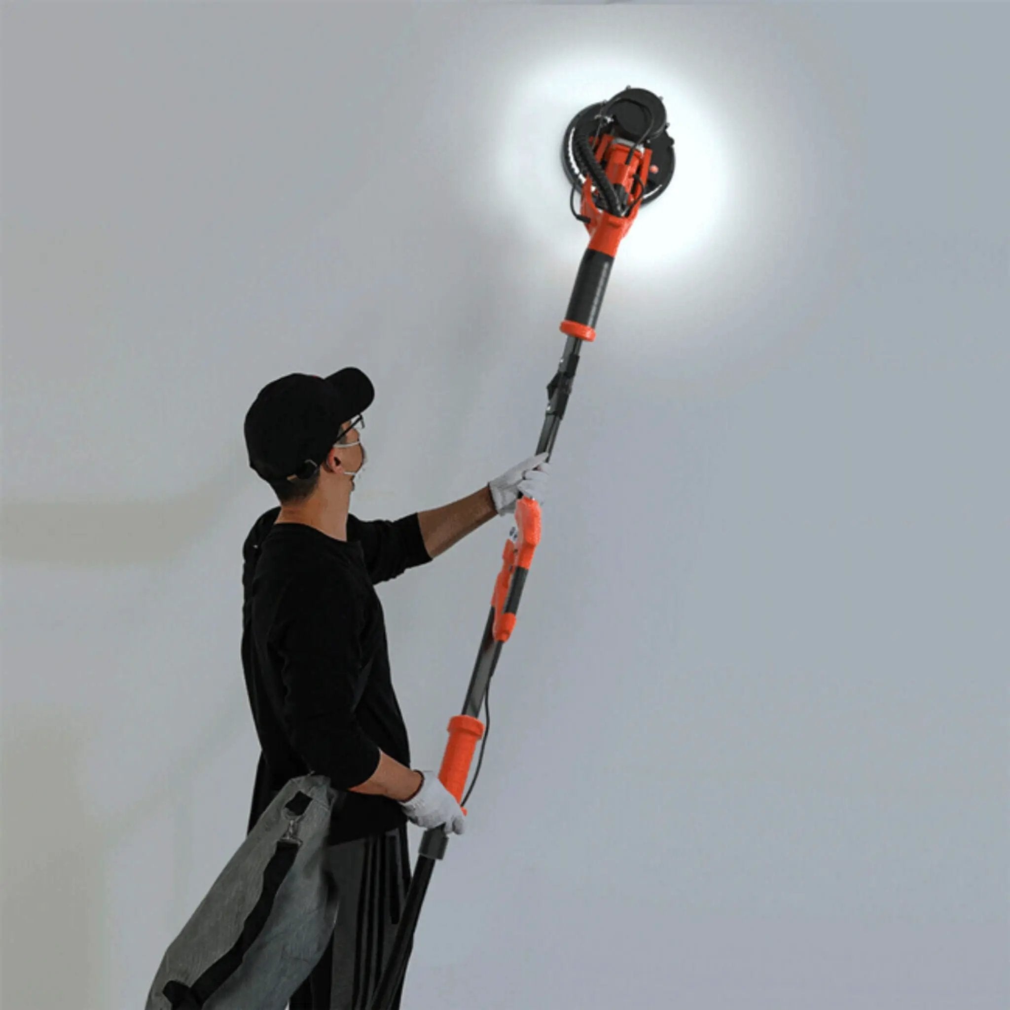 Professional Electric Drywall Ceiling Pole Sander W/ Vacuum, 750W (SAK97855) by SAKSBY WHOLESALE