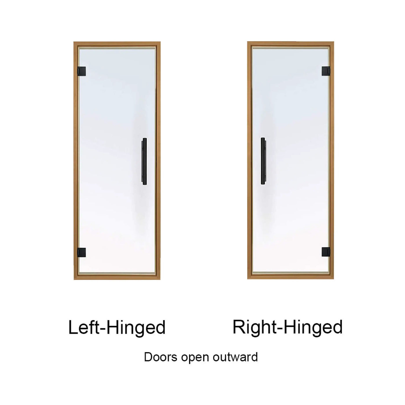 Prosaunas 24X73-Inch Thermo-Aspen Prehung Tinted Glass Sauna Door (SAK69152) by SAKSBY WHOLESALE