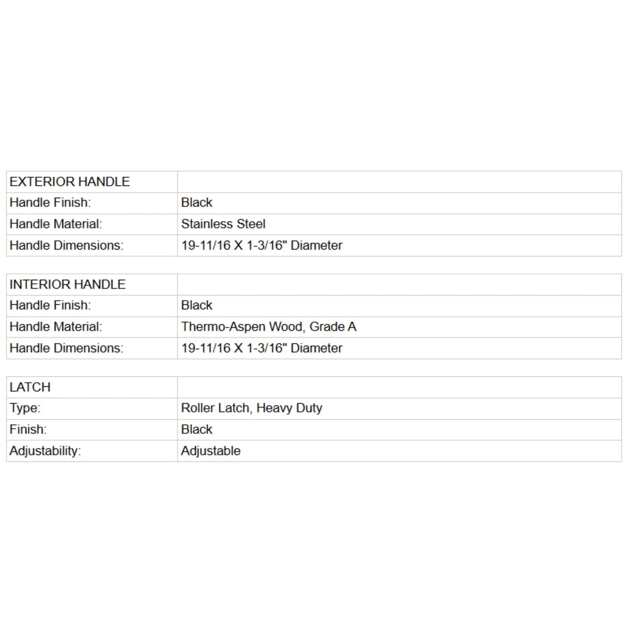 Prosaunas 24X73-Inch Thermo-Aspen Prehung Tinted Glass Sauna Door (SAK69152) by SAKSBY WHOLESALE