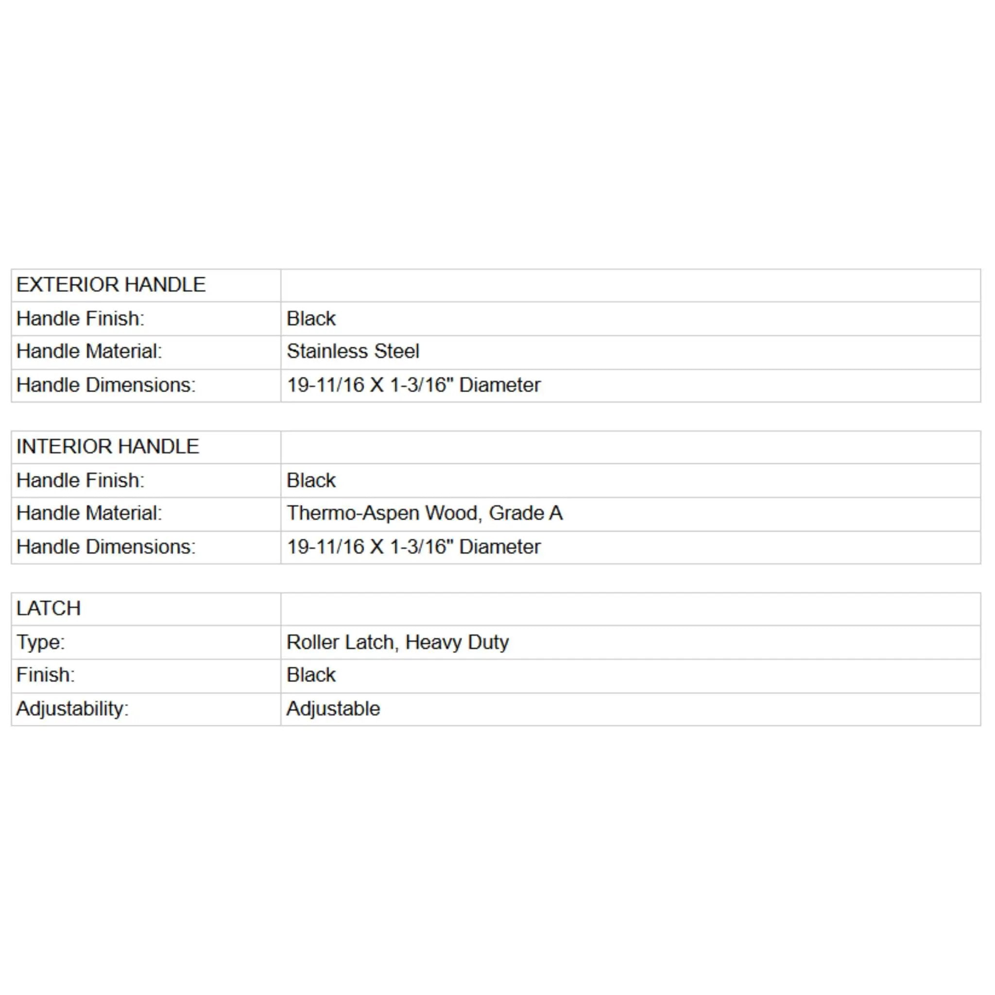 Prosaunas 24X81-Inch Thermo-Aspen Prehung Clear Glass Sauna Door (SAK13651) by SAKSBY WHOLESALE