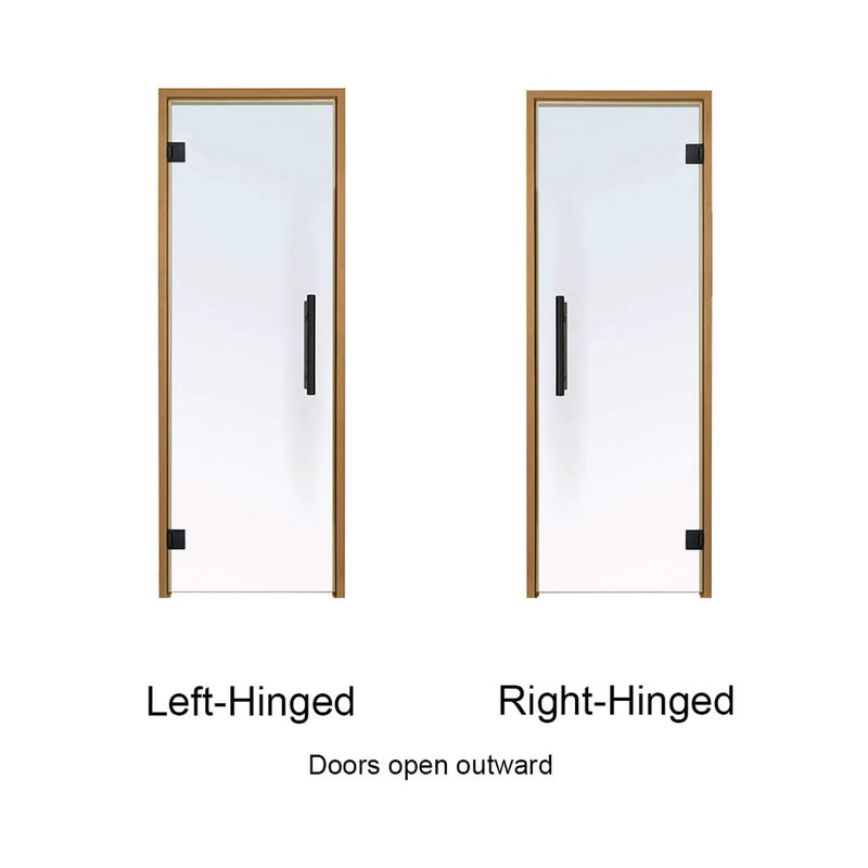 Prosaunas 24X81-Inch Thermo-Aspen Prehung Tinted Glass Sauna Door (SAK51863) by SAKSBY WHOLESALE