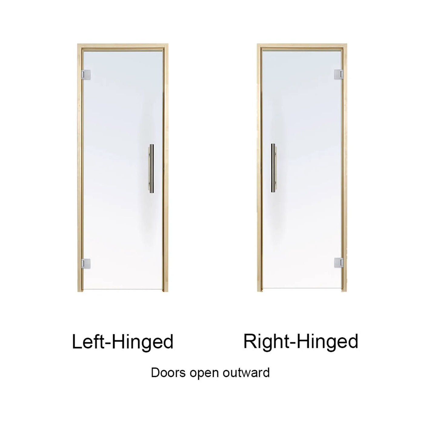 Prosaunas 36X81-Inch Aspen Prehung ADA Tinted Glass Sauna Door (SAK17952) by SAKSBY WHOLESALE