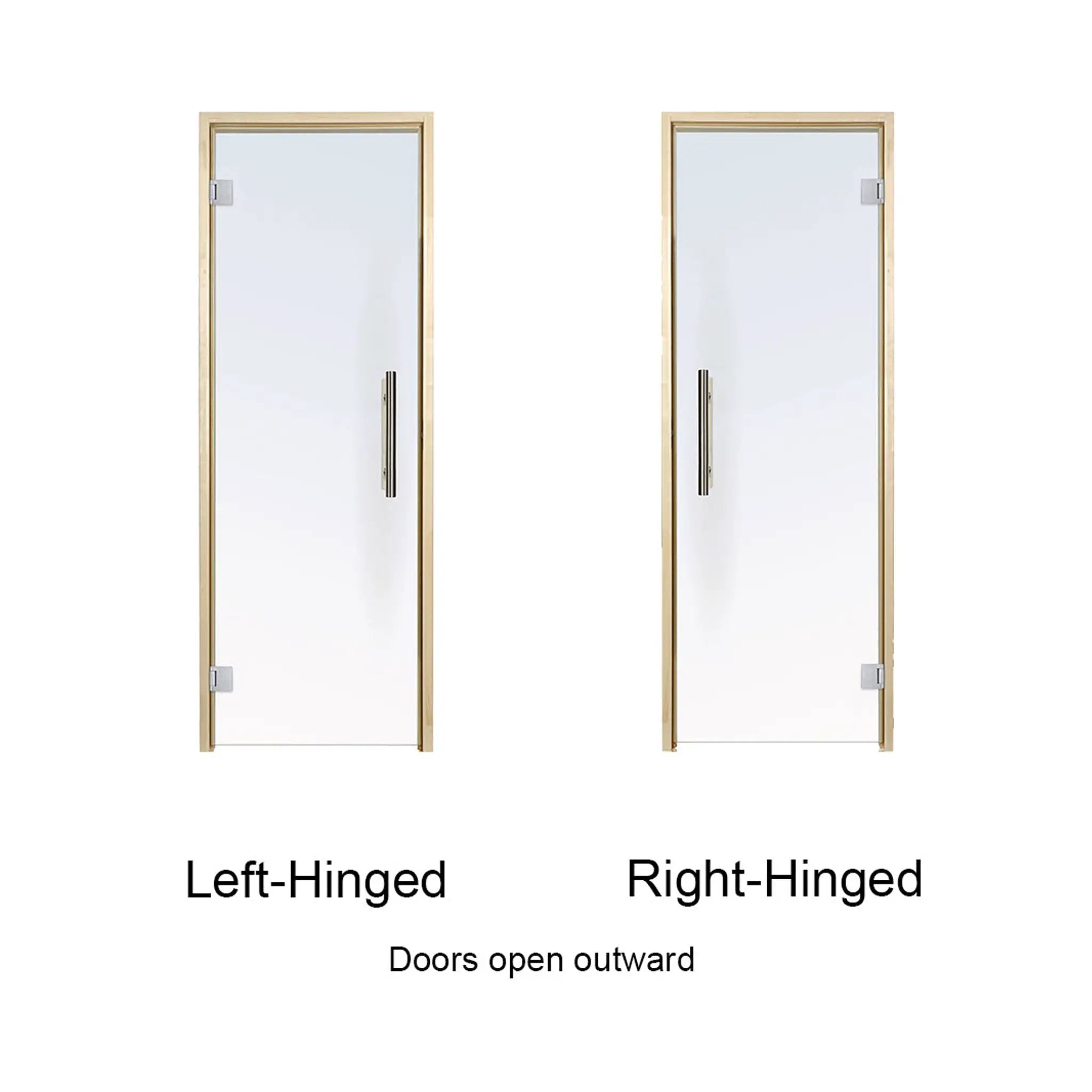 Prosaunas 36X81-Inch Aspen Prehung ADA Tinted Glass Sauna Door (SAK17952) by SAKSBY WHOLESALE