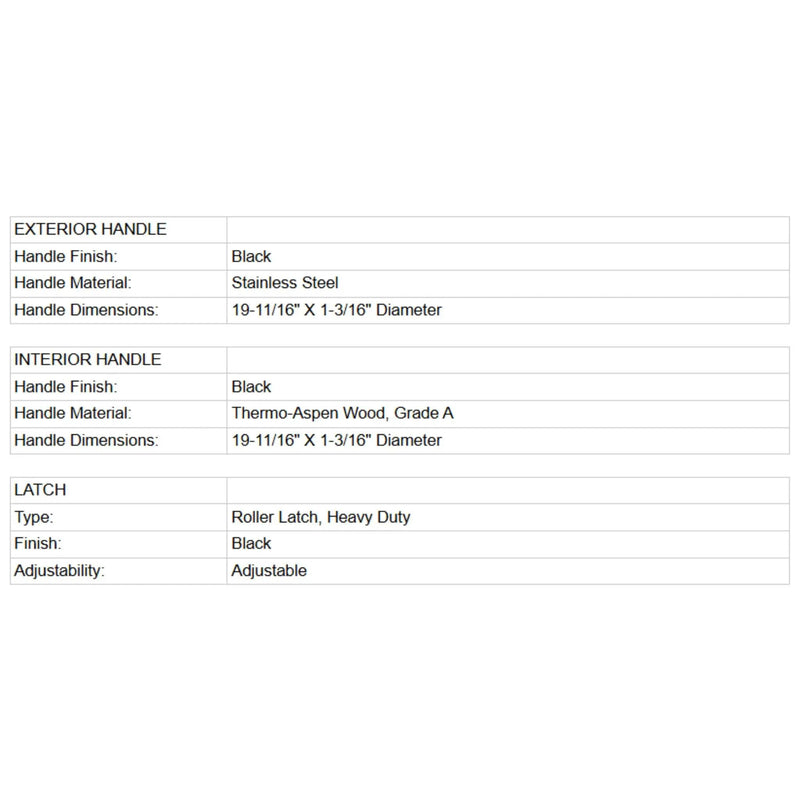 Prosaunas 36X81-Inch Thermo-Aspen Clear ADA Glass Sauna Door (SAK75841) by SAKSBY WHOLESALE