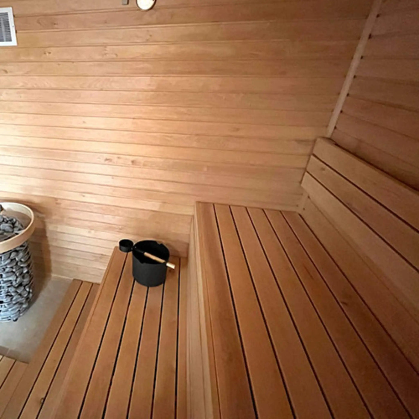 Prosaunas Alder 1X4 S4SEE SHP Sauna Bench Wood [Untreated] (SAK62043) by SAKSBY WHOLESALE