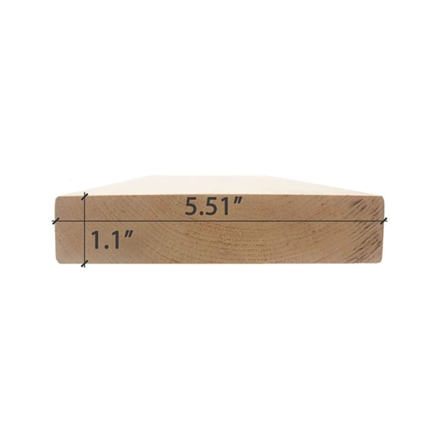 Prosaunas Alder 2X6 S4SEE SHP 4-Sides Eased Edges Sauna Bench Wood [Untreated] (SAK70162) by SAKSBY WHOLESALE