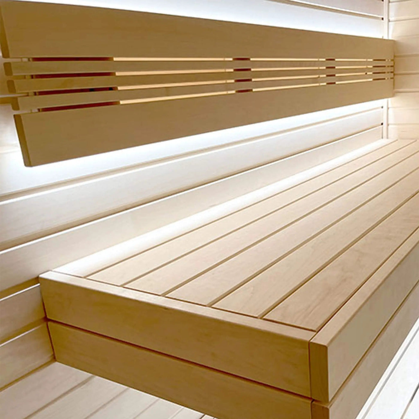 Prosaunas Aspen 1X4 S4SEE SHP Sauna Bench Wood With Smooth 4 Sides Eased Edges [Untreated] (SAK67392) by SAKSBY WHOLESALE