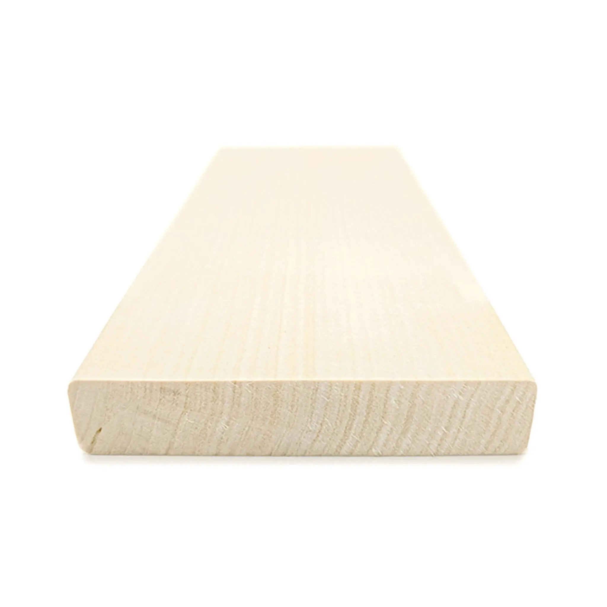 Prosaunas Aspen 2X6 S4SEE SHP Sauna Bench Wood With Smooth 4-Sides Eased Edges [Untreated] (SAK79071) by SAKSBY WHOLESALE
