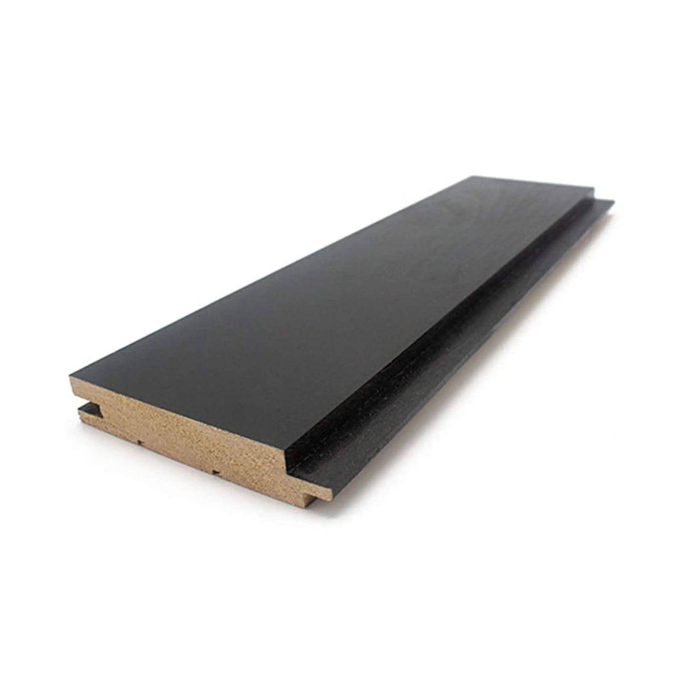Prosaunas Aspen Midnight Black 1X4 T&G STS4 Sauna Wall Wood [Wax-Coated] (SAK57186) by SAKSBY WHOLESALE