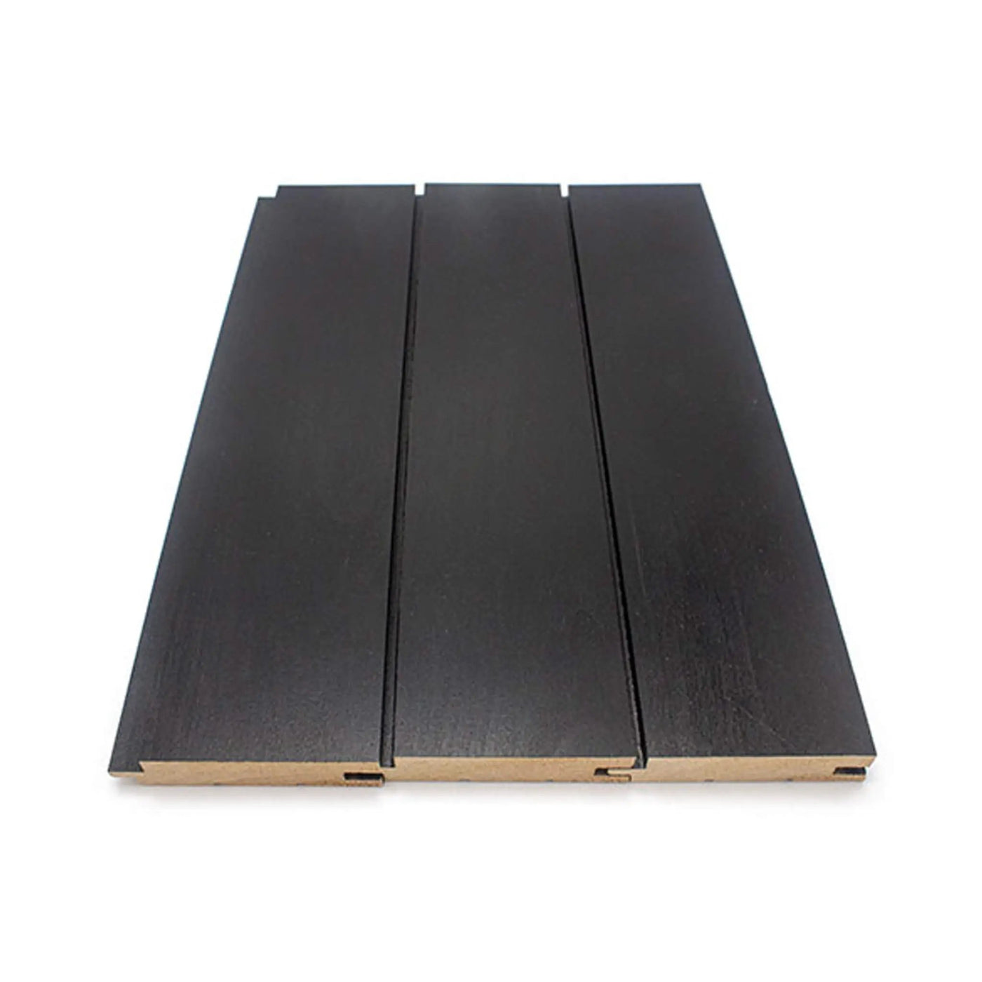 Prosaunas Aspen Midnight Black 1X4 T&G STS4 Sauna Wall Wood [Wax-Coated] (SAK57186) by SAKSBY WHOLESALE