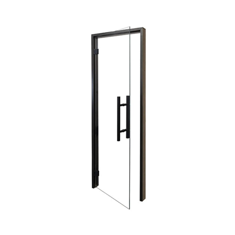 Prosaunas 24X81-Inch Black Alder Clear Glass Sauna Door (SAK38670) by SAKSBY WHOLESALE