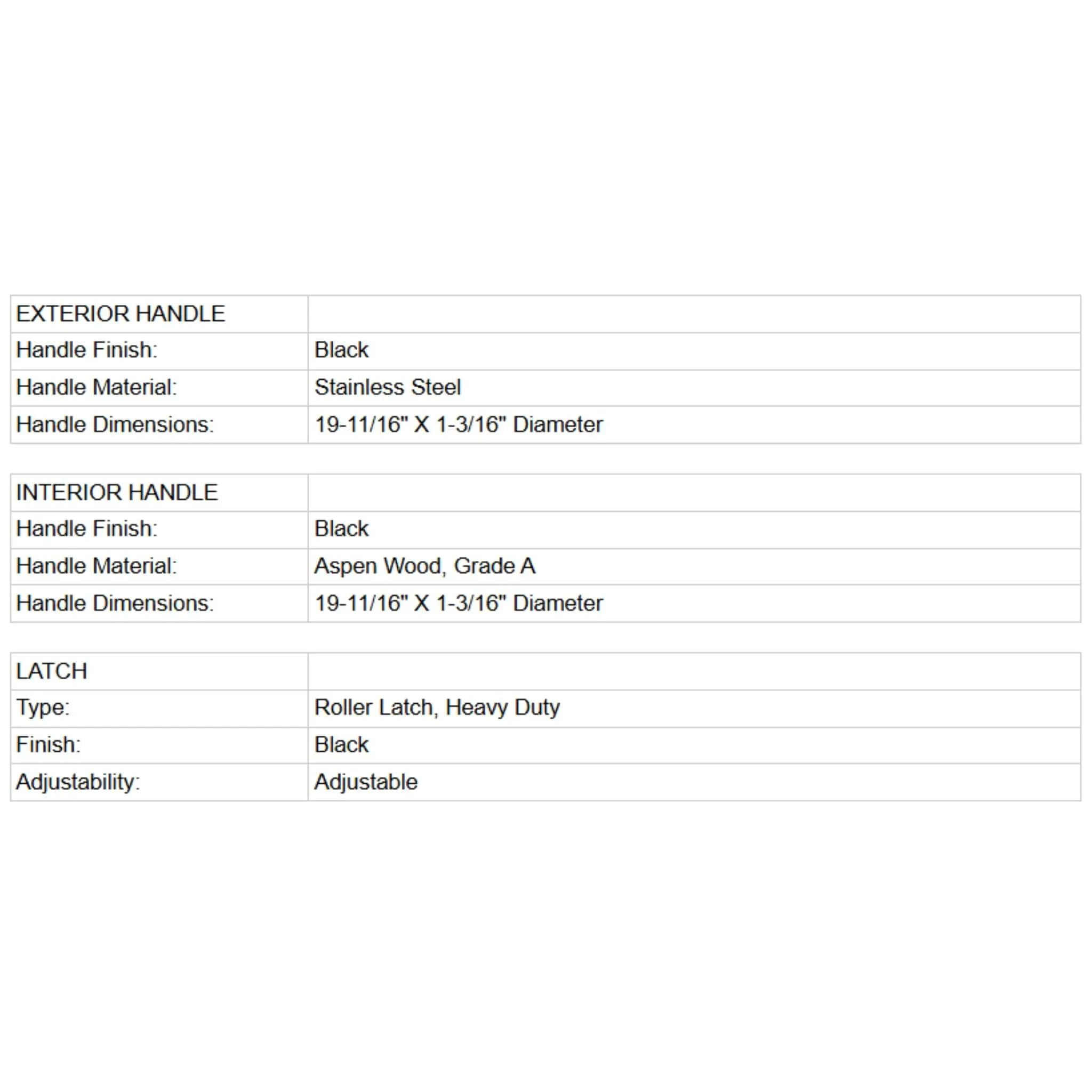 Prosaunas 24X73-Inch Black Alder Prehung Clear Glass Sauna Door (SAK67491) by SAKSBY WHOLESALE
