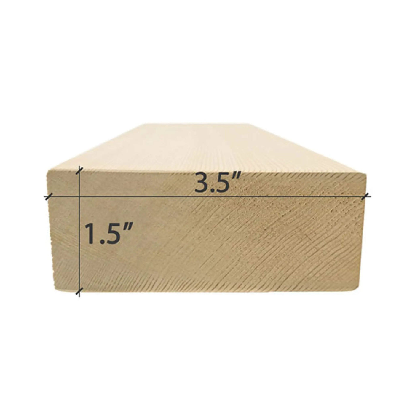 Prosaunas Cedar 2X4 VG S4SEE Eased Edges Sauna Bench Wood [WOOD614] (SAK57421) by SAKSBY WHOLESALE
