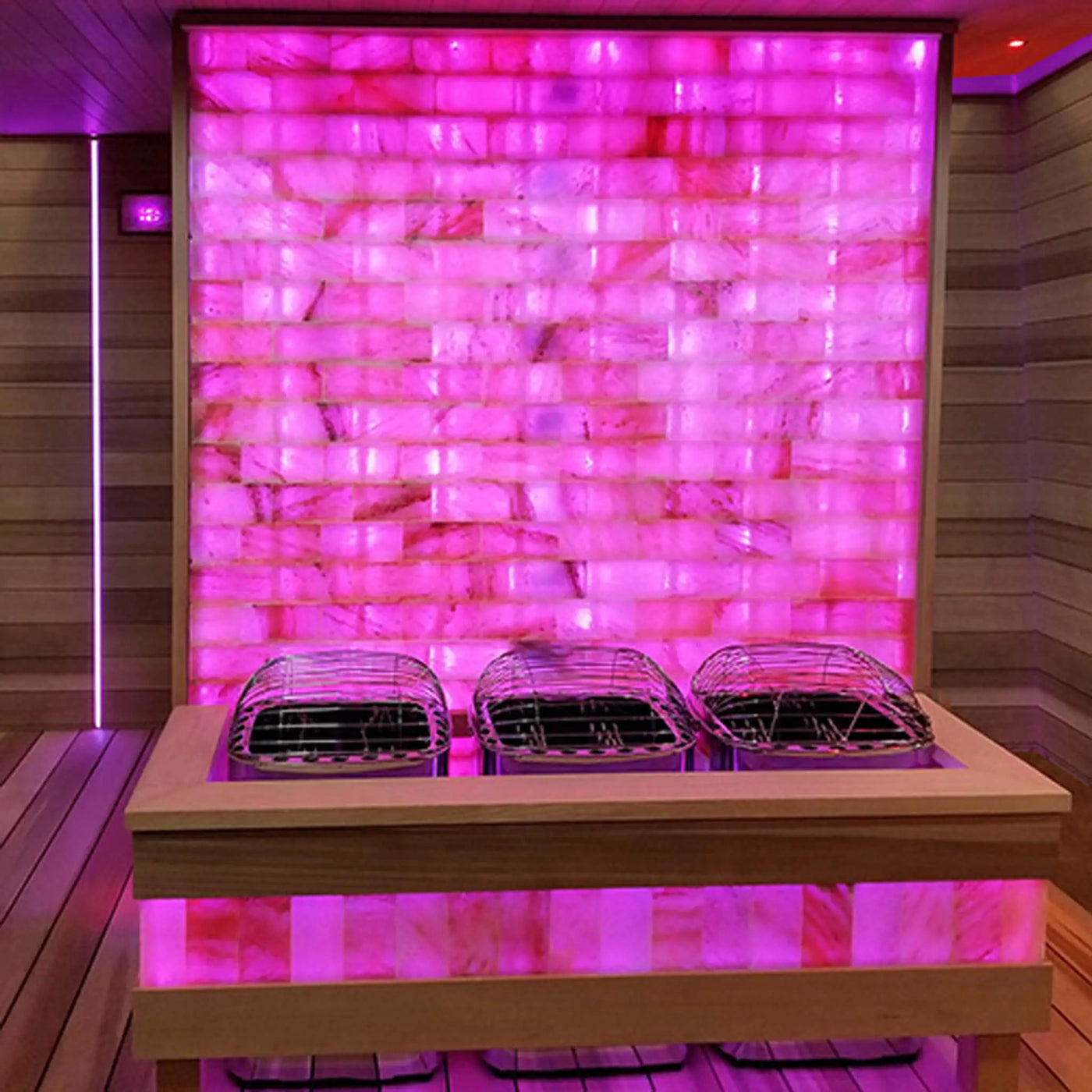 Prosaunas Customizable Himalayan Salt Sauna Wall Kit (SAK32510) by SAKSBY WHOLESALE