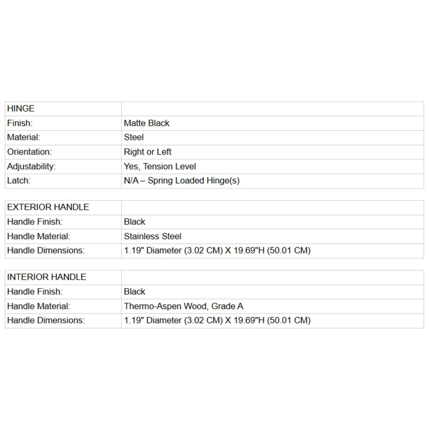 Prosaunas 36X80-Inch Douglas Fir Hemlock Jamb Sauna Door With Dual-Pane Insulated Glass (SAK38145) by SAKSBY WHOLESALE