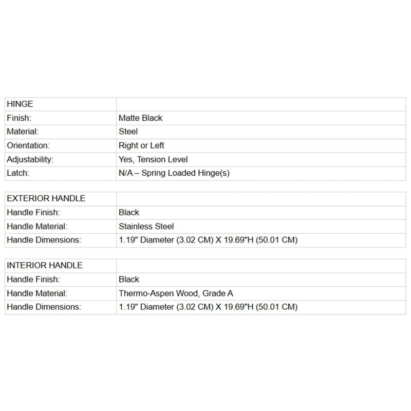 Prosaunas 36X80-Inch Douglas Fir Hemlock Jamb Sauna Door With Dual-Pane Insulated Glass (SAK38145) by SAKSBY WHOLESALE