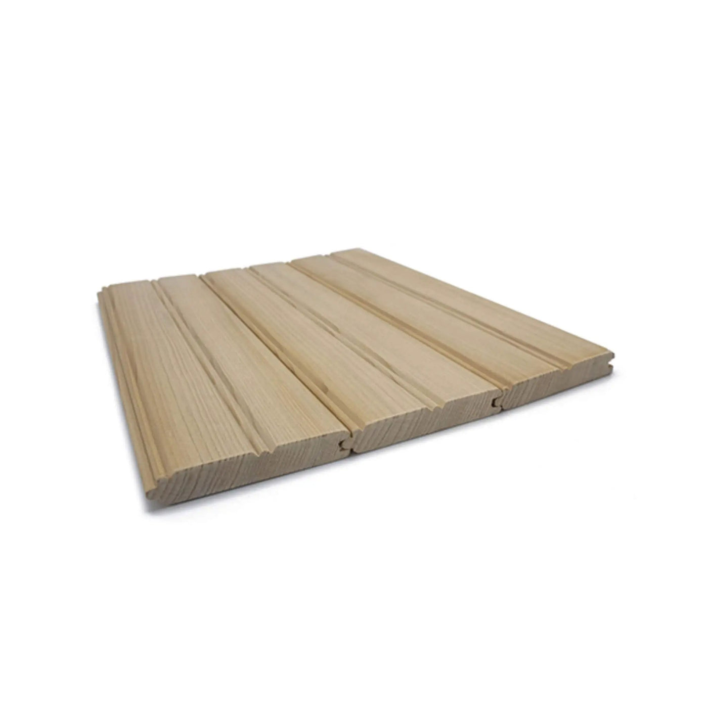 Prosaunas Hemlock 1X4 Vertical Grain T&G V2E Sauna Bench Wood [WOOD631] (SAK97532) by SAKSBY WHOLESALE