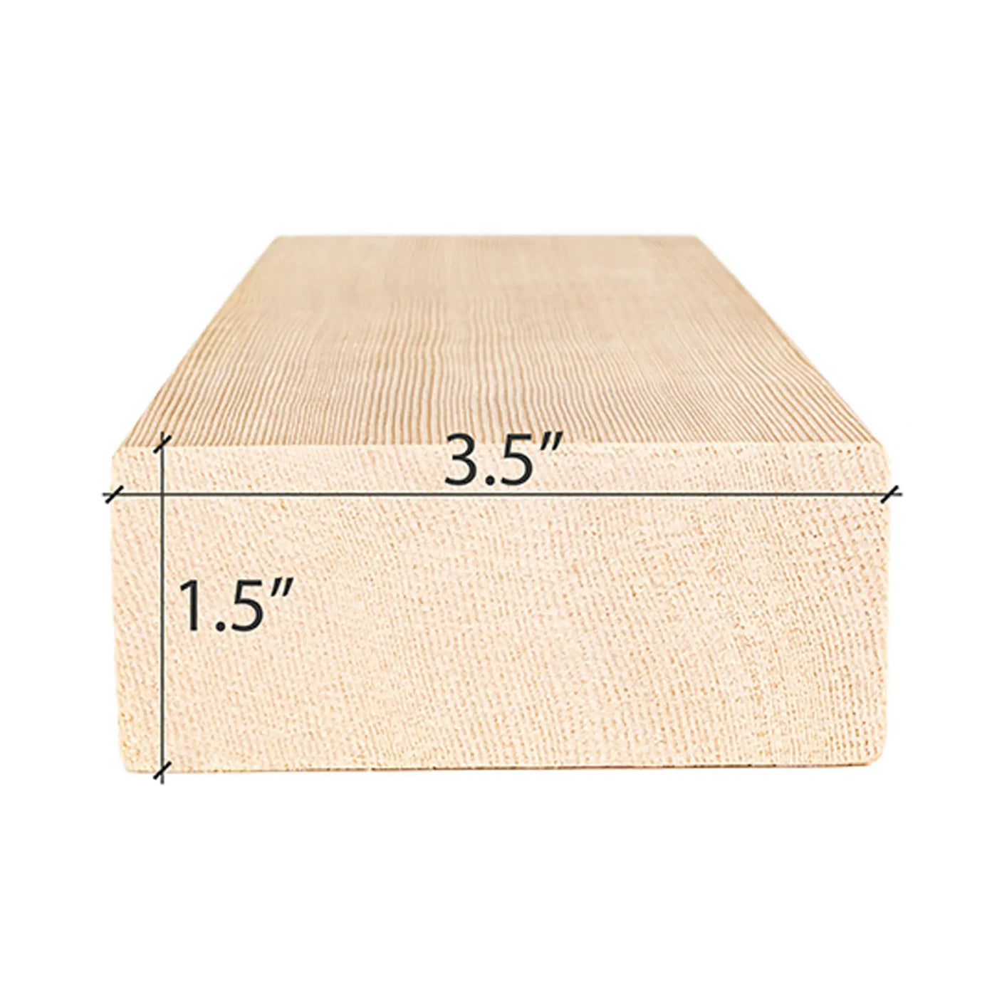 Prosaunas Hemlock 2X4 VG S4SEE Sauna Bench Wood [Untreated] [WOOD630] (SAK29172) by SAKSBY WHOLESALE