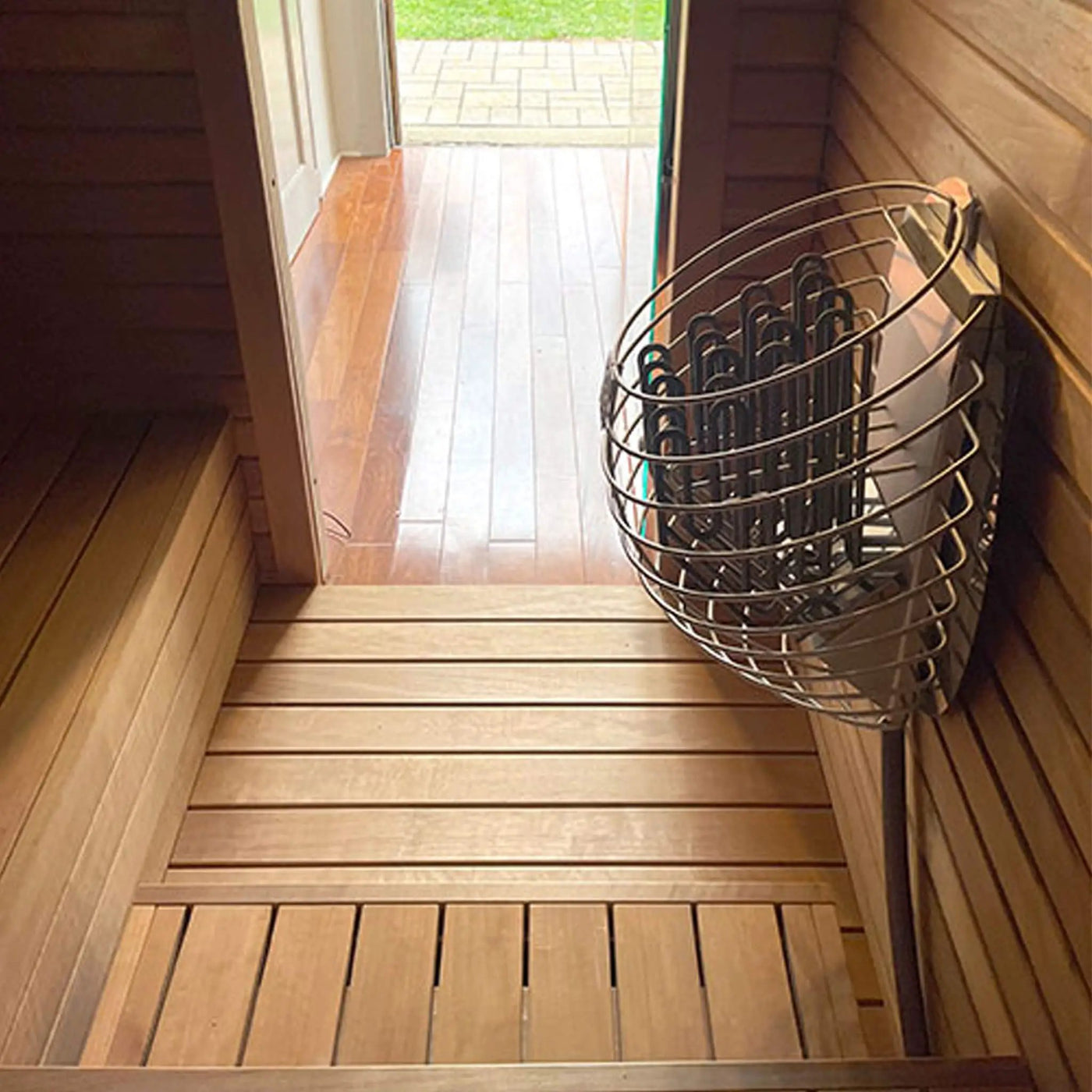 Prosaunas Thermo-Aspen 1X4 S4SEE SHP Sauna Bench Wood (SAK45924) by SAKSBY WHOLESALE