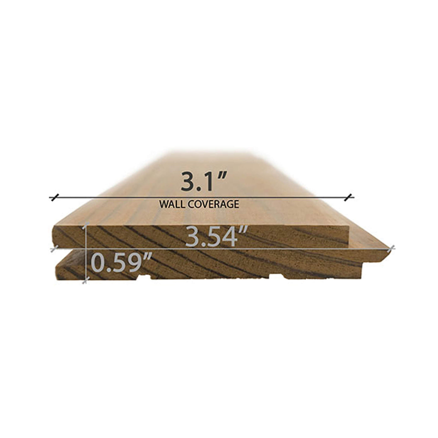 Prosaunas Thermo-Radiata Pine 1X4 T&G STS4 Sauna Wall Wood (SAK43045) by SAKSBY WHOLESALE