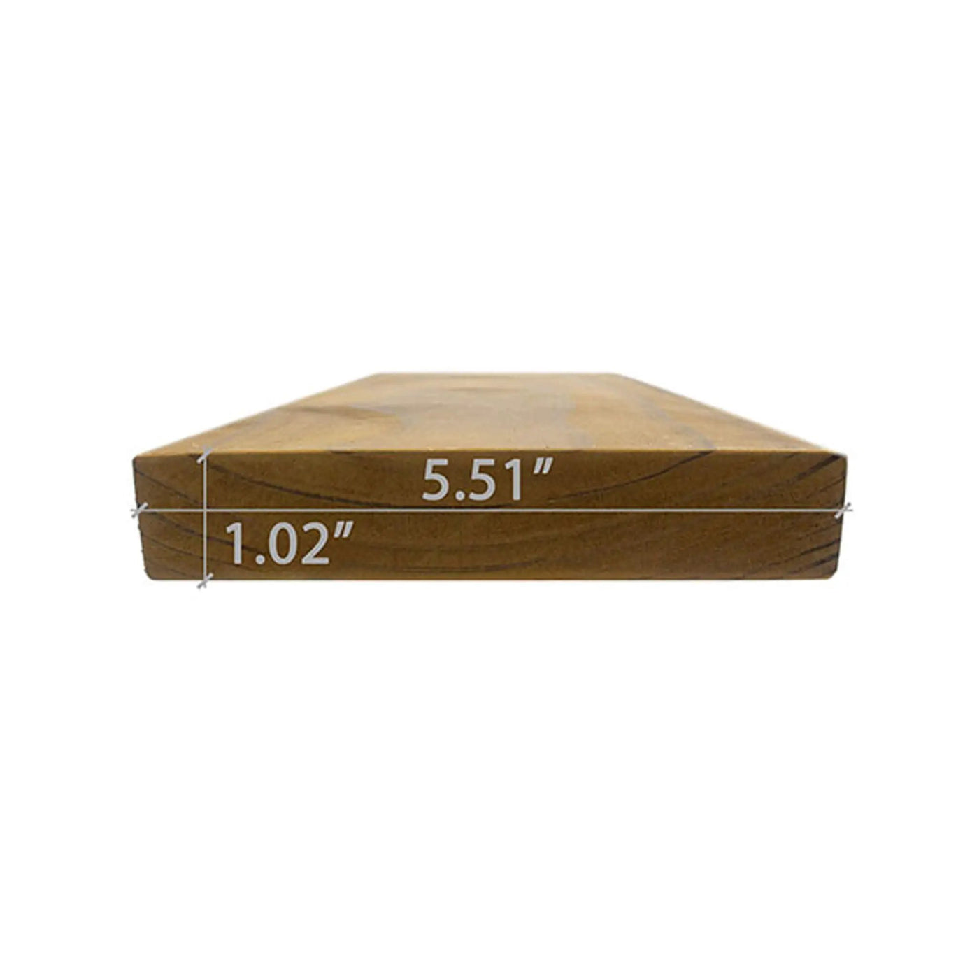 Prosaunas Thermo-Radiata Pine 2X6 S4SEE SHP Bench Wood (SAK13060) by SAKSBY WHOLESALE
