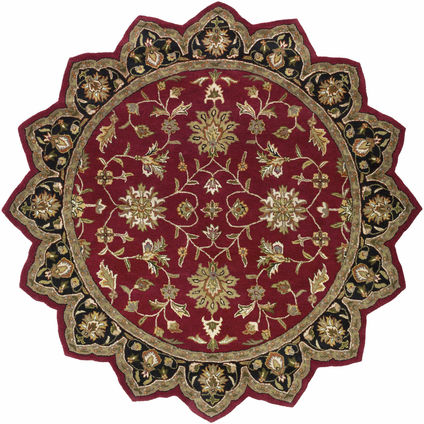 Porthcawl Wool Area Rug by Boutique Rugs