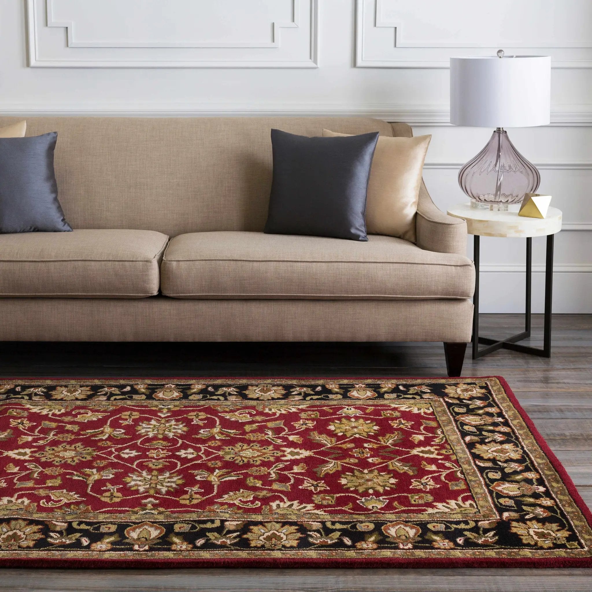 Porthcawl Wool Area Rug by Boutique Rugs