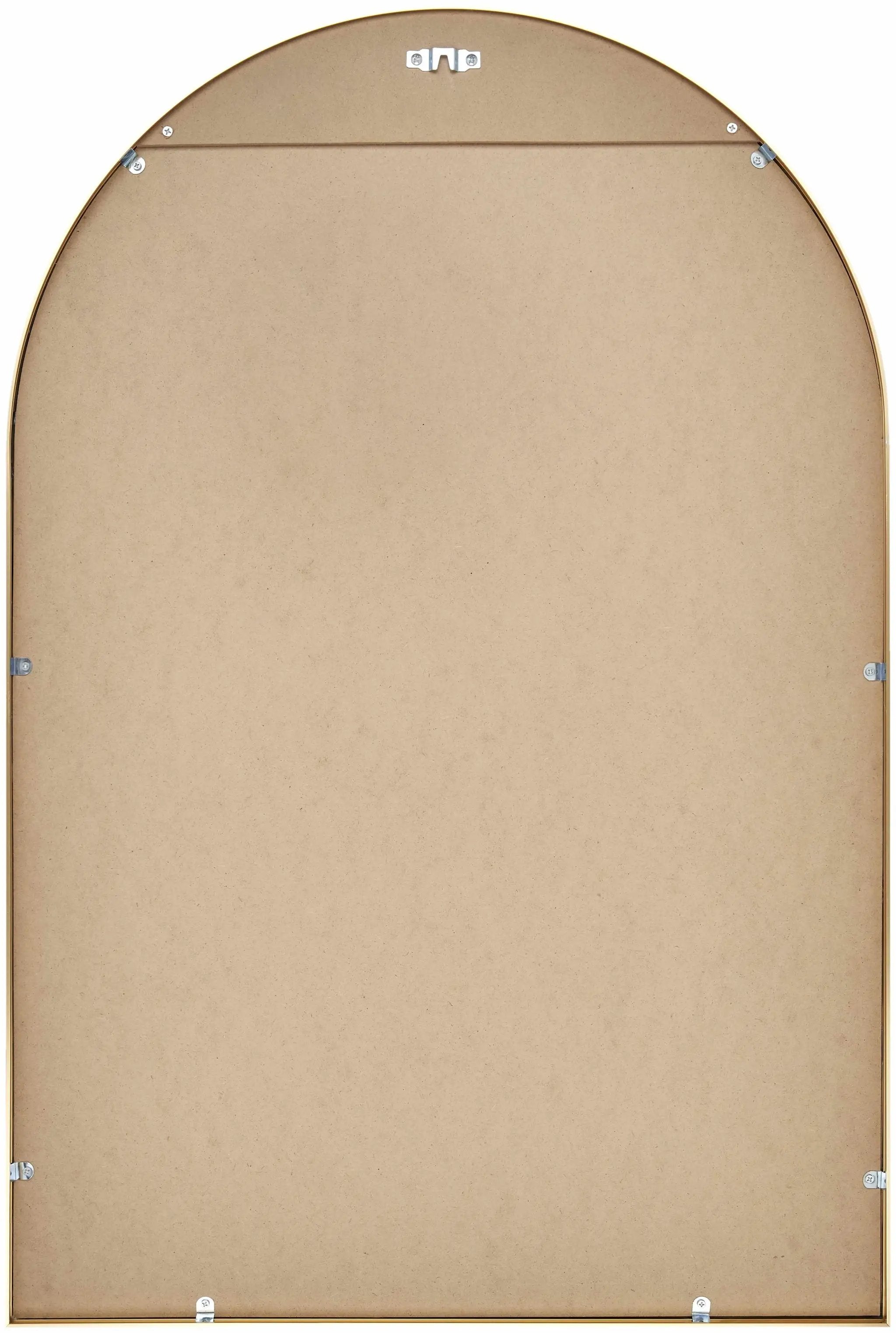 Purullena Oval Gold Mirror - Clearance by Boutique Rugs