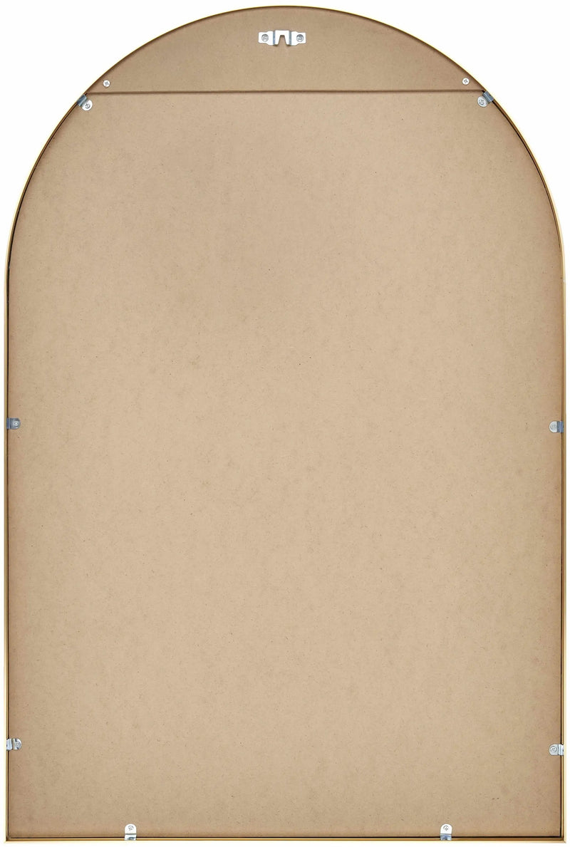 Purullena Oval Gold Mirror - Clearance by Boutique Rugs