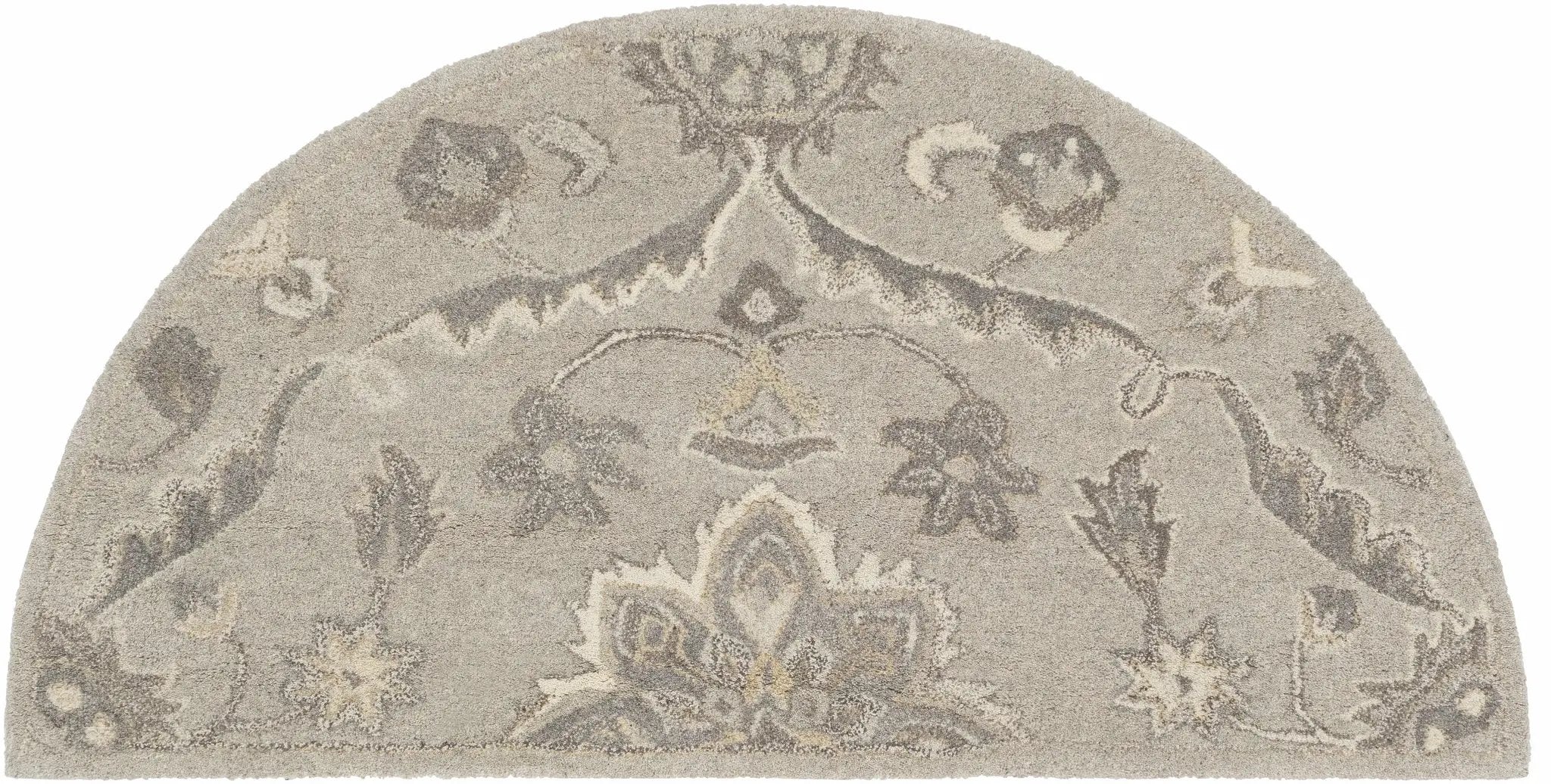 Peterstown Beige Wool Rug by Boutique Rugs