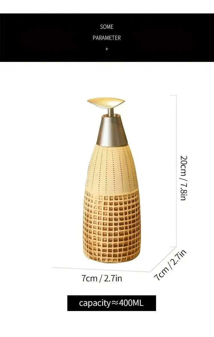 Pump Bottle - Manual Plastic Refillable by House Of Avana