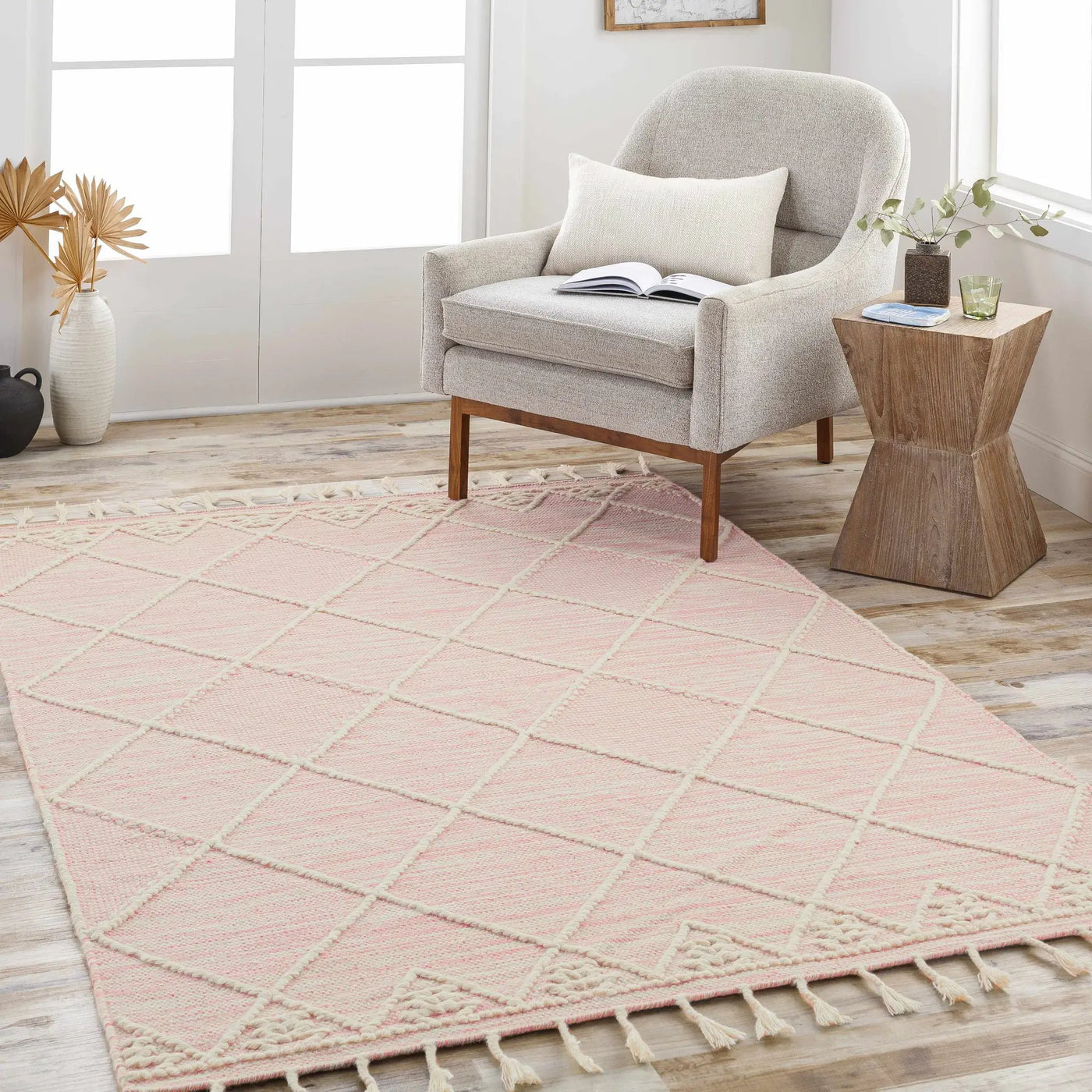 Pupukea Tasseled Jute&Wool Rug - Clearance by Boutique Rugs