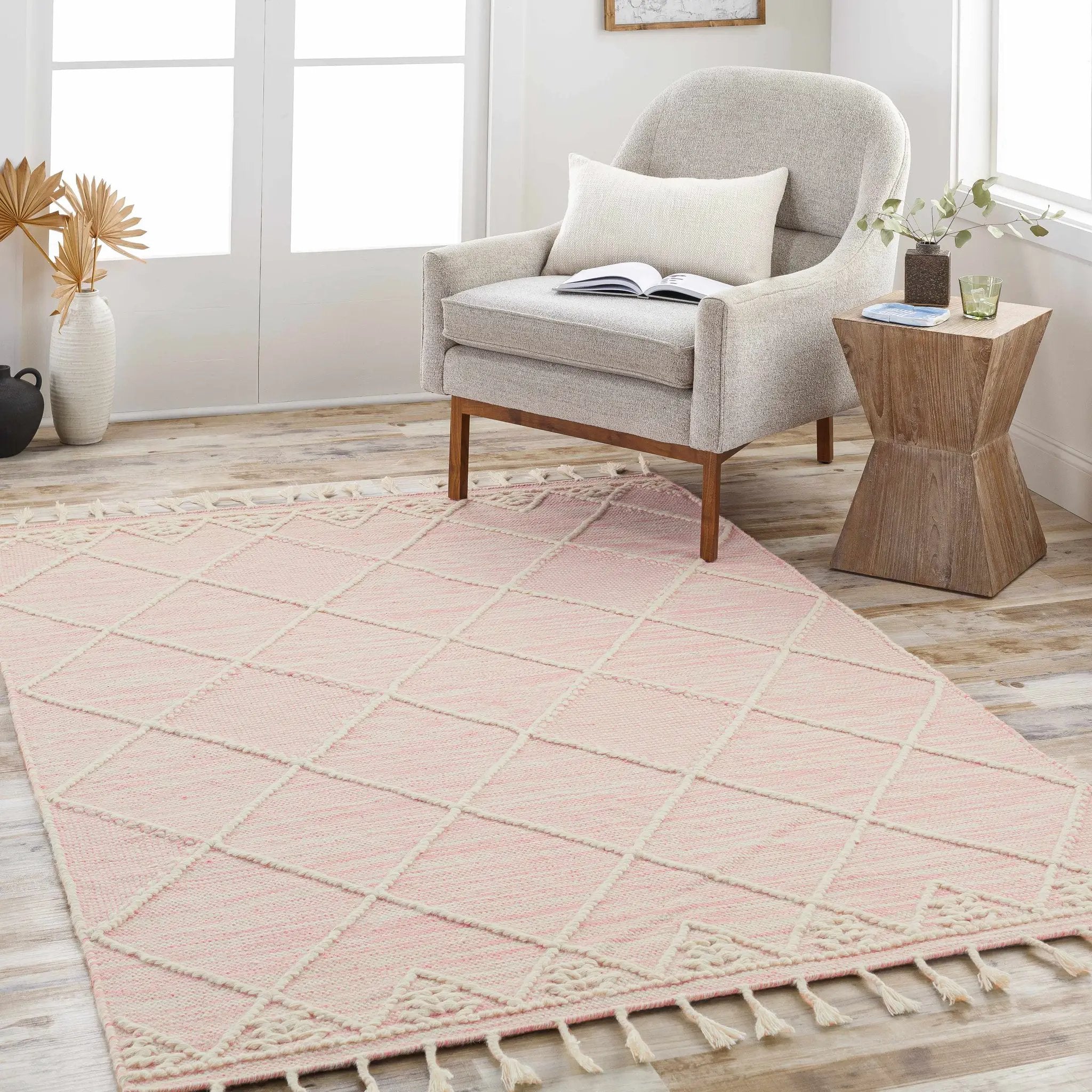 Pupukea Tasseled Jute&Wool Rug - Clearance by Boutique Rugs