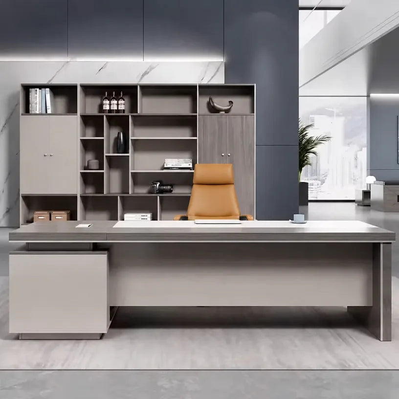 Purdue · Modern L-Shaped Executive Desk, photo 10 of 13