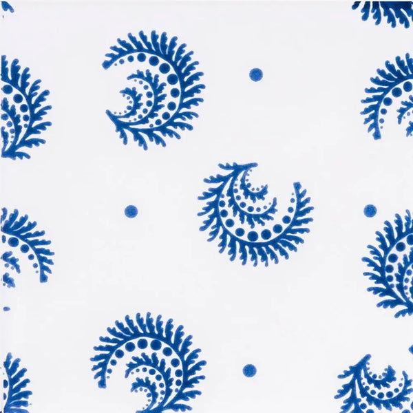 Pure White, Azure Glossy Desmond Ceramic Tiles 6x6