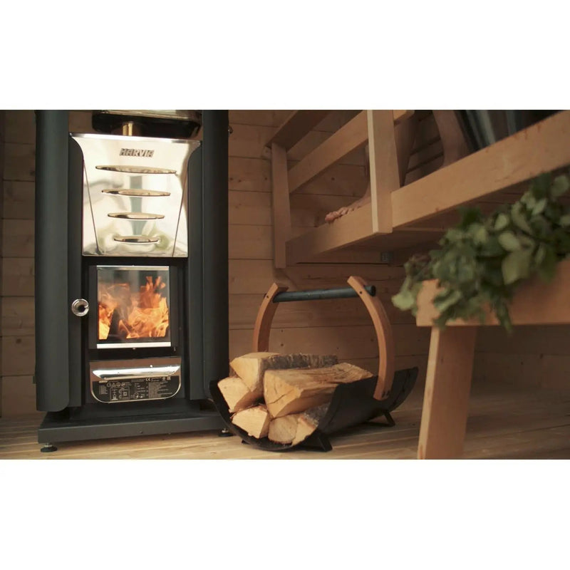 Harvia Legend Firewood Basket SASPO102 - Finnish Sauna Builders by Finnish Sauna Builders