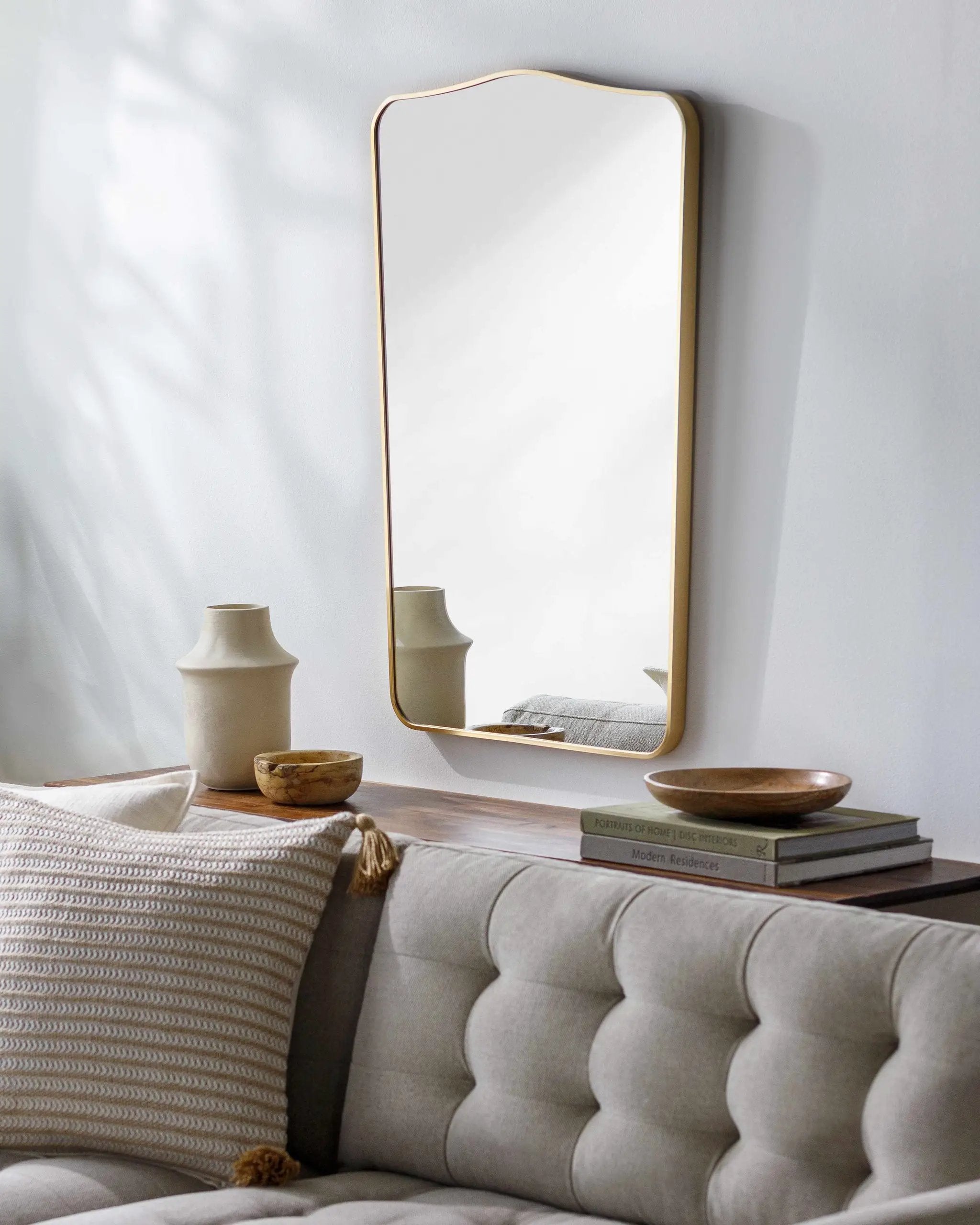 Perleberg Mirror by Boutique Rugs