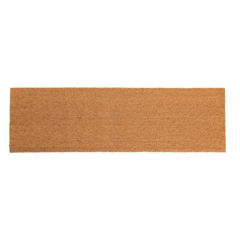 Minimalist Natural Coir Doormat by Fab Habitat