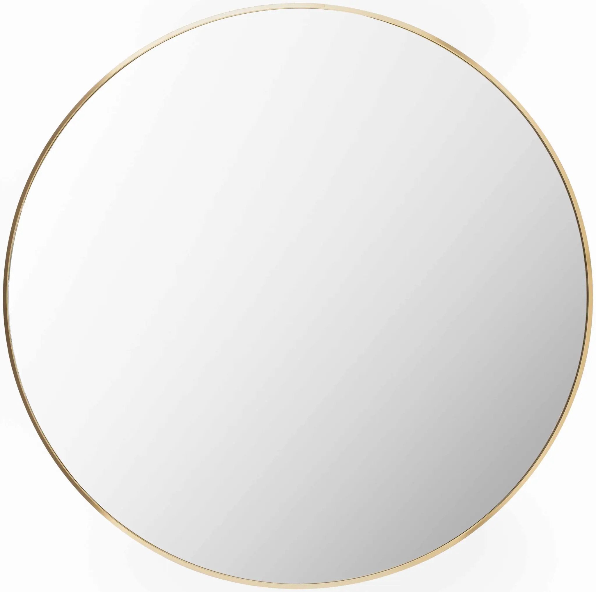 Pontalina Round Gold Mirror by Boutique Rugs
