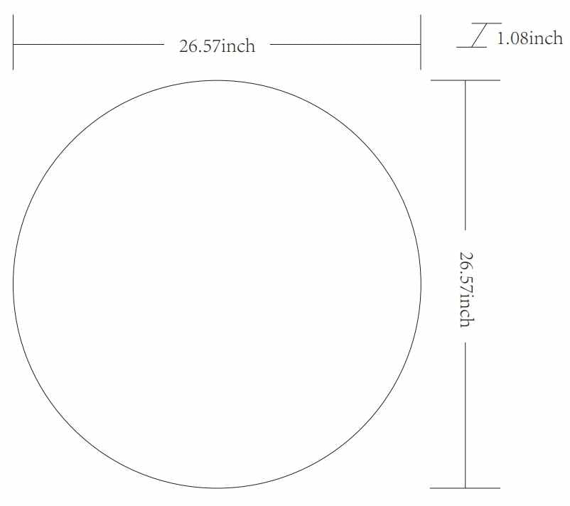 Pontalina Round White Mirror - Clearance by Boutique Rugs