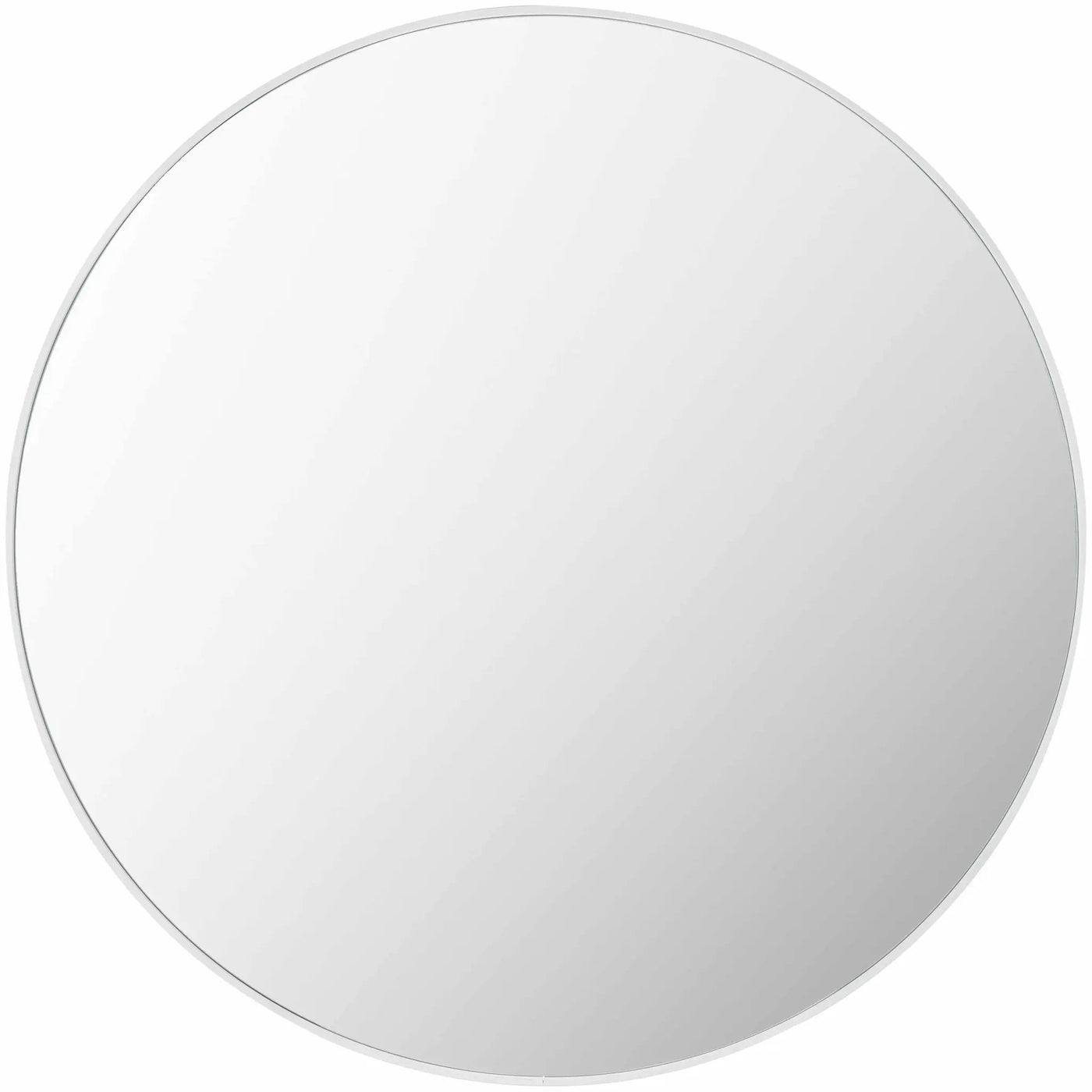 Pontalina Round White Mirror - Clearance by Boutique Rugs
