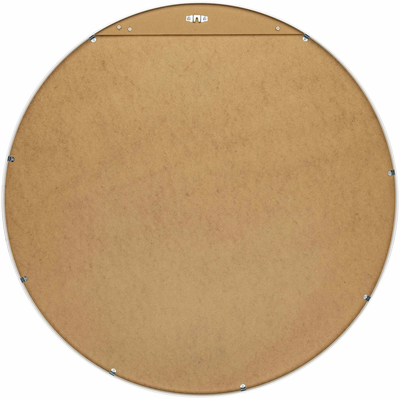 Pontalina Round White Mirror - Clearance by Boutique Rugs