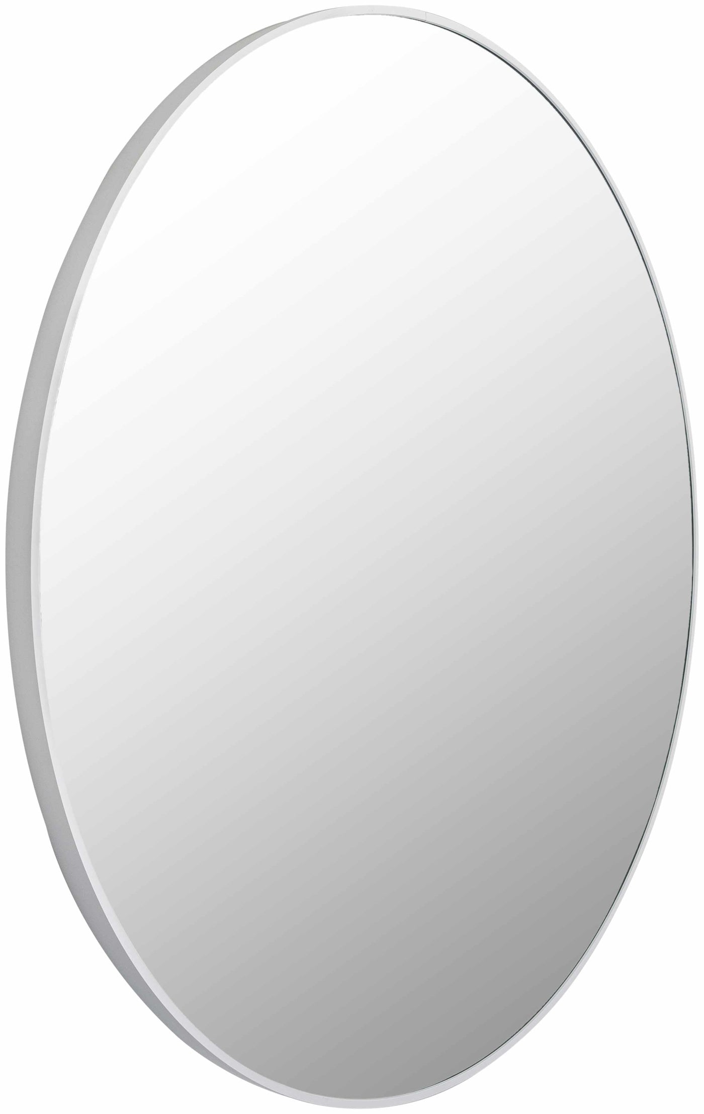 Pontalina Round White Mirror - Clearance by Boutique Rugs