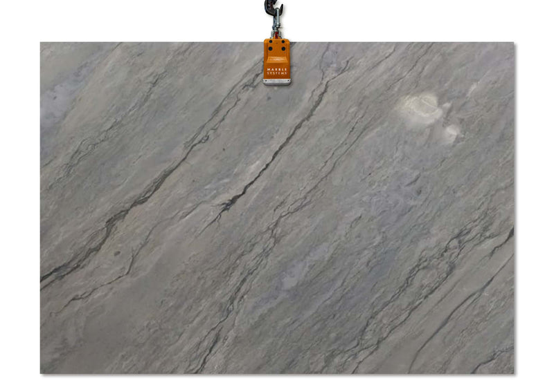 Pyrite Polished Quartzite Slab Random