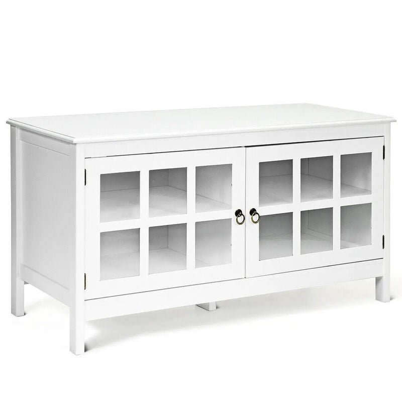 50 Inch Modern Wood Large TV Stand Entertainment Center for TV by DirectDeals