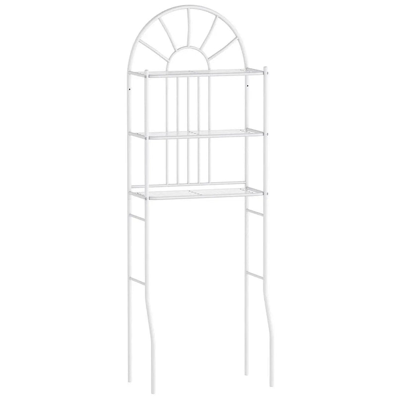 3-Tier Bathroom Rack Over-the-Toilet Storage Rack with 3 Shelves by DirectDeals