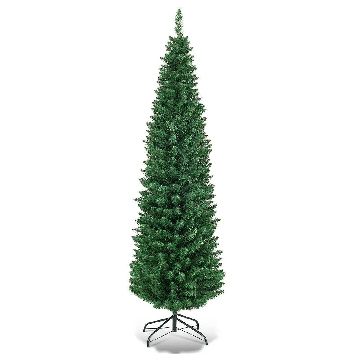 PVC Artificial Slim Pencil Christmas Tree by DirectDeals