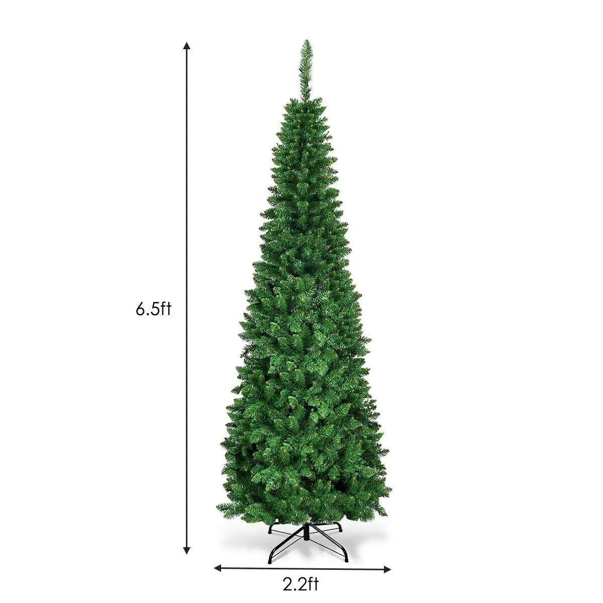 Artificial National Foot Kingswood Fir Pencil Christmas Tree by DirectDeals