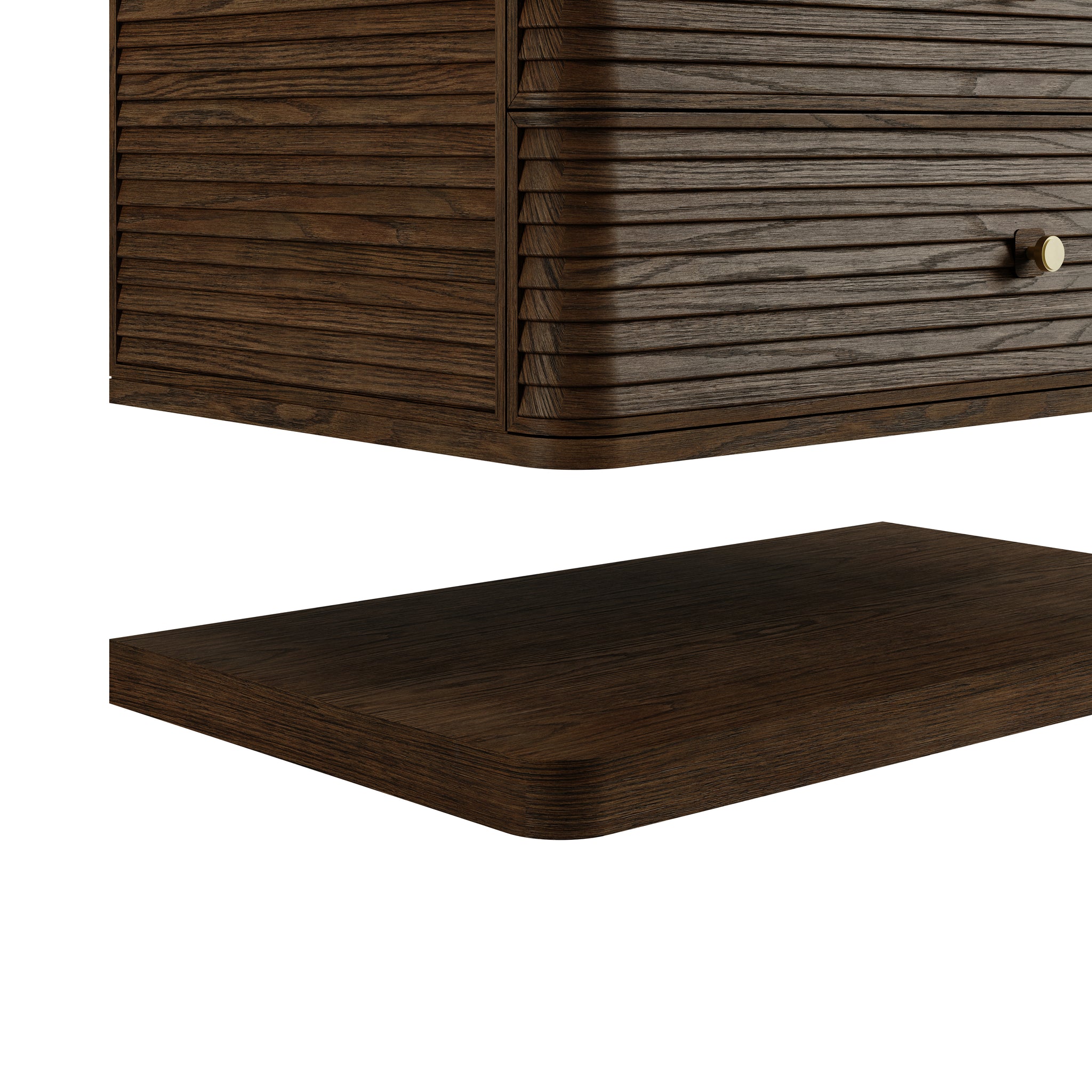 James Martin Allamari 36" Floating Single Bathroom Vanity, Sable by James Martin
